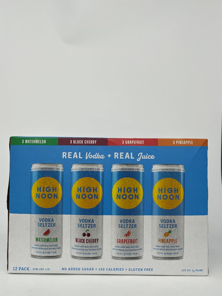 HIGH NOON VODKA SODA VARIETY (12-PACK)