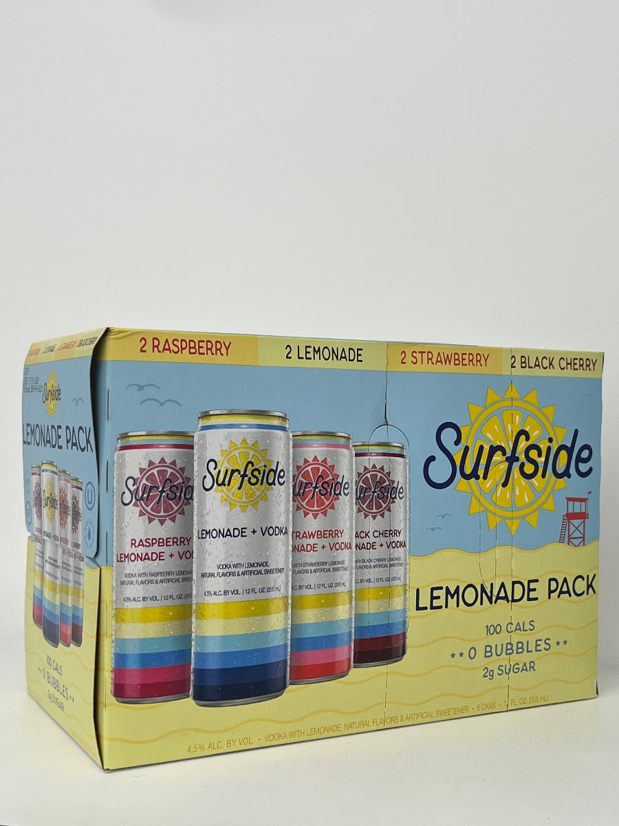 SURFSIDE VODKA LEMONADE VARIETY (8-PACK)